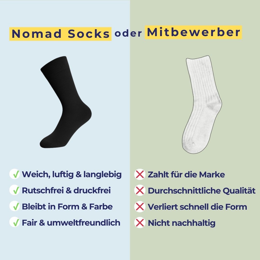 Klassische Socken
